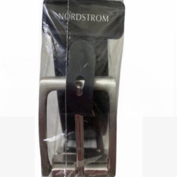 Nordstrom Boy's Kid's Black Brown Faux Leather Reversible Belt US Waist Size 26 - Picture 7 of 9